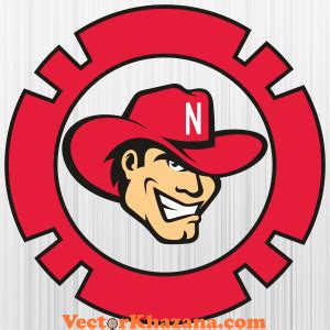 Nebraska Huskers Wheel Svg | Nebraska Cornhuskers Png