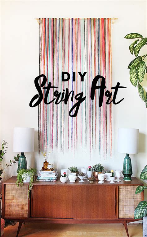 DIY String Wall Art – The Sweet Escape Creative Studio