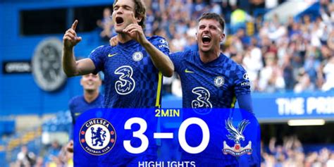 Chelsea 3-0 Crystal Palace (H) | Premier League Highlights | Official ...