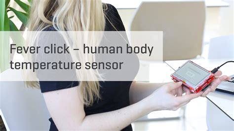 Fever click - human body temperature sensor