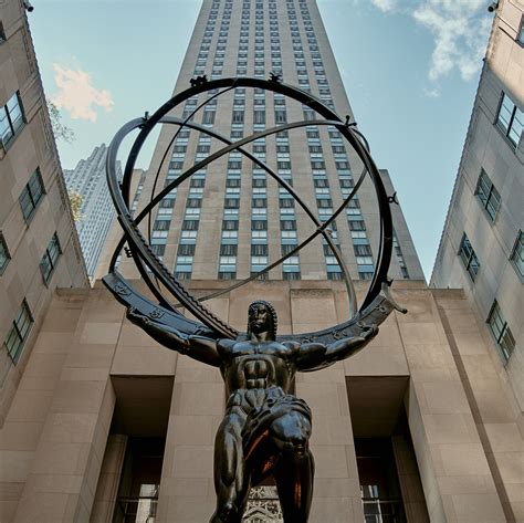 Venture classical Hopefully rockefeller center statue Daddy Belong Drive out