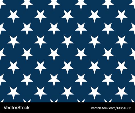 American flag stars - seamless pattern non Vector Image