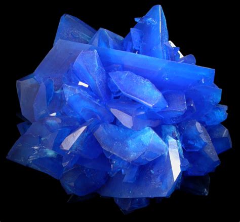 Photographs of mineral No. 45986: Chalcanthite (Laboratory Grown Copper Sulfate) from Alaska