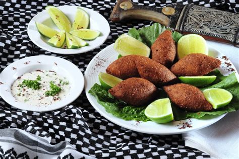 Spiced Kibbe With Herbed Yogurt Recipe