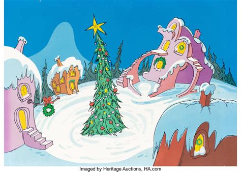 Grinch Christmas Tree Cartoon