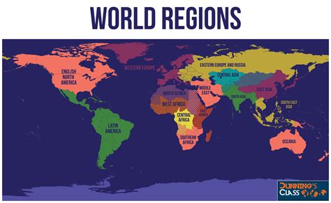 World Regions Map Pdf And Region Besttabletfor Me Inside Best Of ...