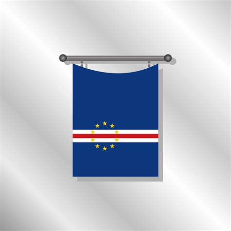 Illustration of Cape Verde flag Template 13370628 Vector Art at Vecteezy