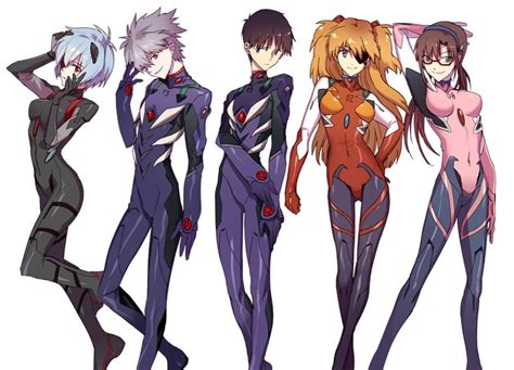 EVA PILOTS | Neon genesis evangelion, Evangelion, Evangelion art