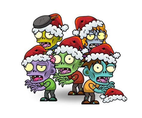 Christmas Zombies Character Set | Game Art Partners