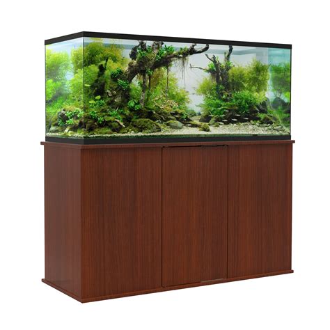 Aquatic Fundamentals Cherry 75/90 Gallon Wood Aquarium Stand | Petco