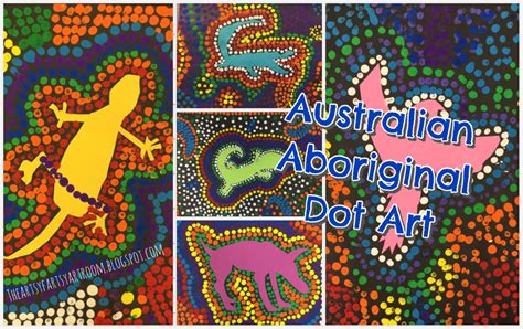 The Artsy Fartsy Art Room: 3rd Grade Australian Aboriginal Dot Art (2015)