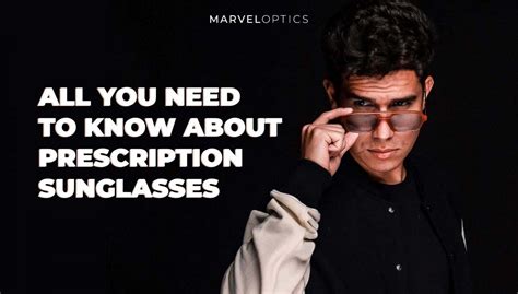 Everything You Should Know About Prescription Sunglasses (Infographic)