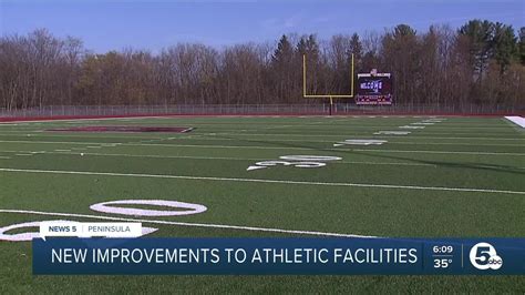 Woodridge High School upgrades athletic facilities - YouTube