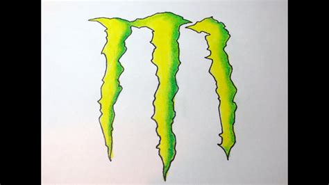 Monster Energy Drink Drawings