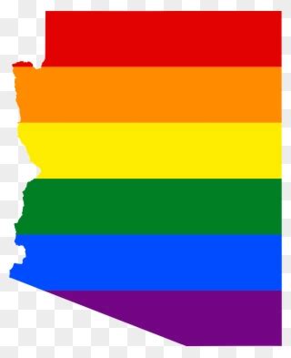 Arizona Vector Flag Vector Black And White - Arizona Lgbt Clipart (#1730064) - PinClipart