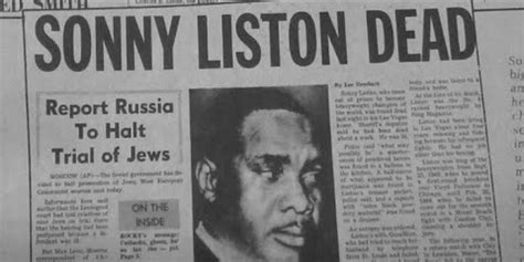 The Death & Legacy Of Boxing Legend Sonny Liston, Explained