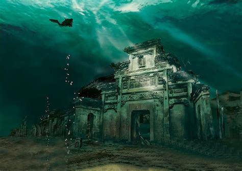 Shi Cheng - Ancient Underwater City in China - Places To See In Your Lifetime