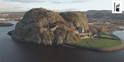 Dumbarton Castle, West Dunbartonshire, Scotland. - Trimontium Museum