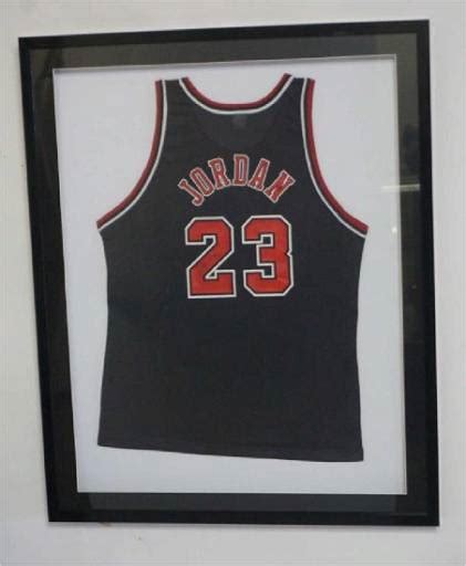 Signed Michael Jordan Jersey