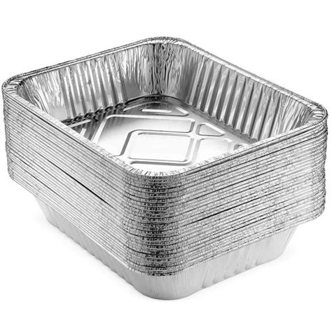 NYHI 9 x 13 ” Aluminum Foil Pans (30 Pack) | Durable Disposable Grill ...