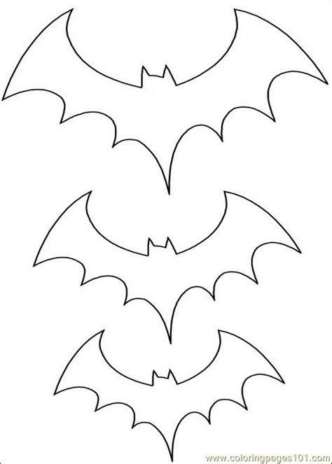 Coloring Pages Bats Coloring Pages 017 (Animals > Bats) - free ...