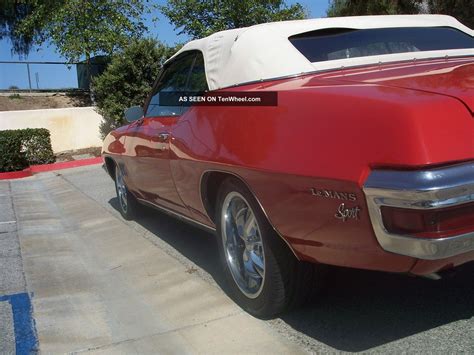 1971 Pontiac Lemans Sport Convertible