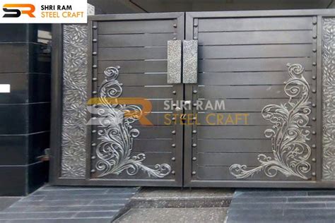 Wrought Iron Main Gates, Modern Iron Gates Design for Home In India ...