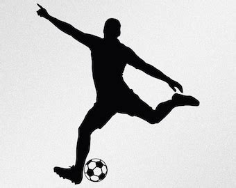 Paper, Party & Kids SVG for soccer Football SVG silhouettes svg soccer ...