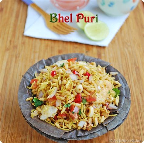 Bhel puri recipe - Papdi recipe - Raks Kitchen
