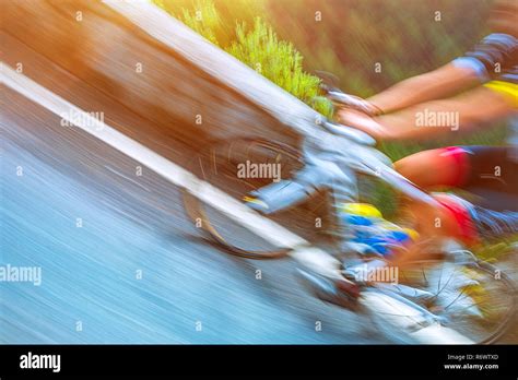 Bicycle tour to Italy Stock Photo - Alamy