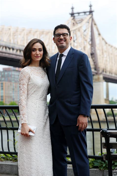 Emmy Rossum Wedding Photoshoot with her Husband Sam Esmail