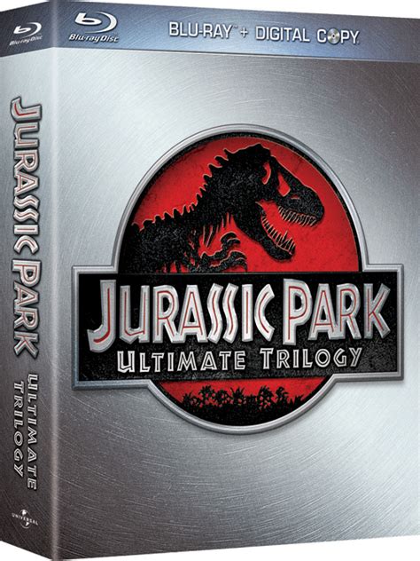 ‘Jurassic Park: Ultimate Trilogy’ Blu-ray Cover Art – Blu-ray Wire