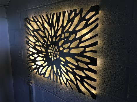 Download Metal Wall Art With Led Lights Images - All About Welder