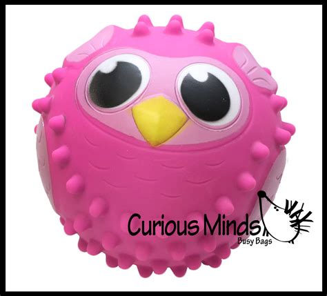 CLEARANCE - SALE - OWL 5" Knobby Bumpy Ball Sensory Toy | Curious Minds ...