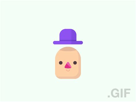 a man with a nice hat [GIF] by Kikillo™ on Dribbble