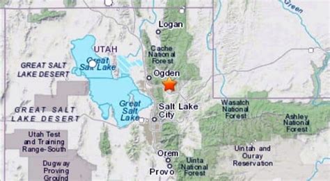 Magnitude 2.9 earthquake felt across northern Utah Thursday night ...