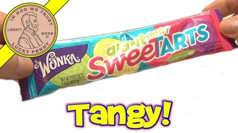 Wonka Giant Chewy Sweet Tarts - USA Candy Tasting - YouTube