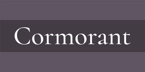 Cormorant Font Free by Catharsis Fonts » Font Squirrel