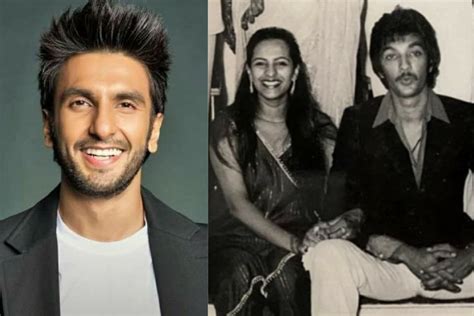 Ranveer Singh Posts 'Then and Now' Throwback Pictures of Parents on ...