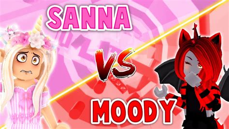 SANNA Vs MOODY In Tower Of Hell! (Roblox) - YouTube