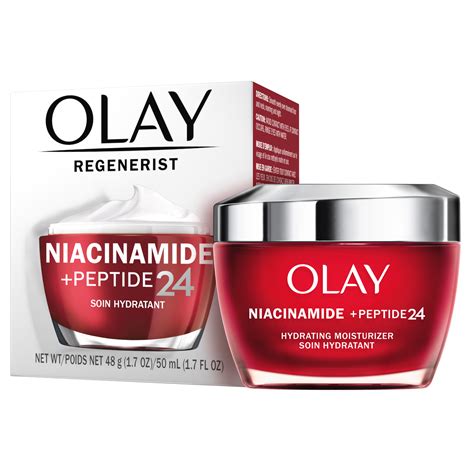 Olay Regenerist Niacinamide + Peptide 24 Hydrating Moisturizer International Shipping