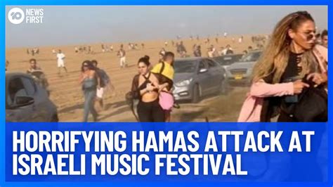 Hundreds Dead After Israeli Music Festival Attack | 10 News First - YouTube