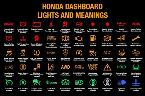 2011 Honda Accord Dash Warning Lights