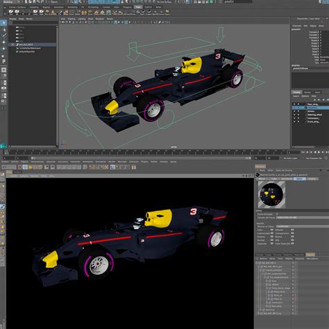 Formula 1 car 2017 3D Model $199 - .max .3ds .c4d .dae .fbx .ma .obj ...