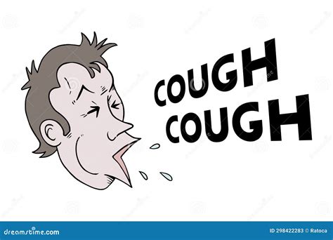 Coughing Draw Stock Illustrations – 15 Coughing Draw Stock ...