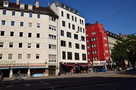 Street View in Munich, Germany Editorial Photography - Image of historic, view: 61302527