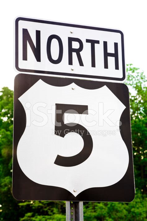 Us Highway 5 North Sign Vermont, Northeast Usa, New England Stock Photo | Royalty-Free | FreeImages