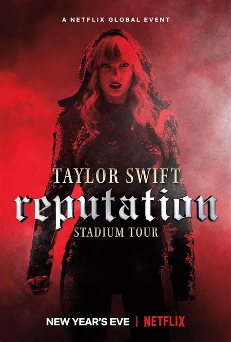 Taylor Swift - Reputation Stadium Tour Movie Poster 2019 • CelebMafia