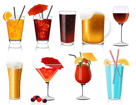 Bar Drinks Clip Art