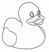Rubber Duck In Tub Coloring Page  Free Printable Pages For Kids sketch template